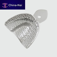 Partial denture dental impression tray V-001-00perforated