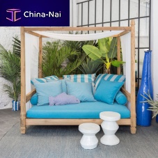 Traditional sofa Jekooutdoorfabricwhite