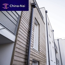 Aluminum rainwater down pipe