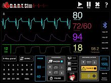 Medical software D.A.R.T 1for ECGonline ECG workflow managementsimulation