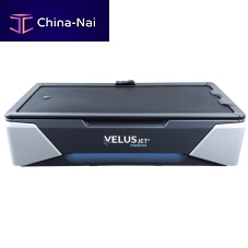 Hydromassage table with water jet
