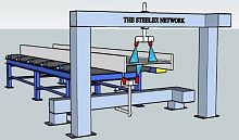 Paint spray unit