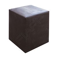 Contemporary pouf BHAGA P14fabricsynthetic leatherround
