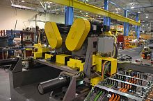 Circular sawing machine for metalsfor tubespipe