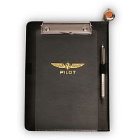 Pilot kneeboard iwith clipboardtablet