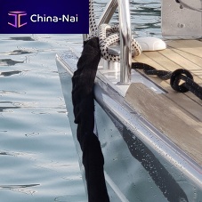 Protective cover boatfor mooring line chafe protection