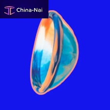Silicone menstrual disc