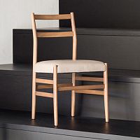 Contemporary chair ROCKLANDindoorfabricoak