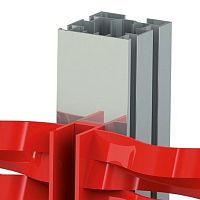 Metal fastening system DIRECT Ufor facade cladding