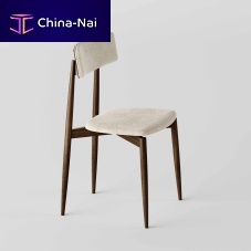 Contemporary chair AWindoorfabricoak