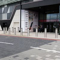 Fixed bollard HVMfor airportfor parking lot