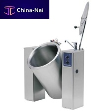 Steam kettle 232186for the food industrystainless steelreclining