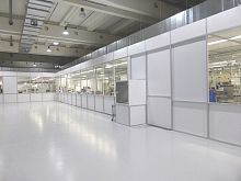 Clean room CleanCell 4.0®modularintegratedfor the pharmaceutical industry