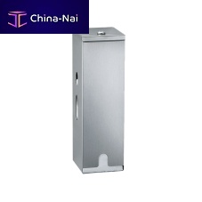 Wall-mounted toilet paper dispenser B-27313 TRIPLE ROLLstainless steelcommercial