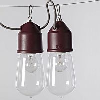 LED cable lighting NOVECENTO roundbrasssteel