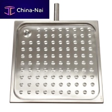 Square shower base 13052.70.P.Sabove floorstainless steelnon-slip
