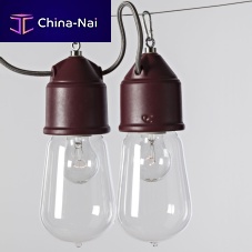 LED cable lighting NOVECENTO roundbrasssteel