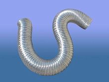 Flexible air duct UAS FUGAroundaluminumfor ventilation