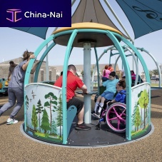 Child's playground spinner We-Go-Round - Design 6221adultfor disabled personsfor playground