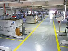 Container transport system rail-mountedelectric driveindustrial