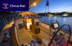 Cruising sailing yacht M52classic2-cabinwith open transom