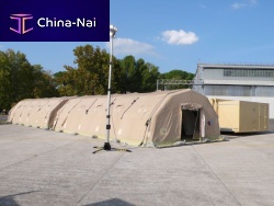 Inflatable emergency tent large capacity