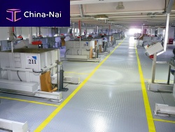 Container transport system rail-mountedelectric driveindustrial