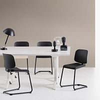 Contemporary chair ADDindoorfabricleather