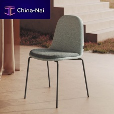 Contemporary chair GALET indoorfabricmetal base
