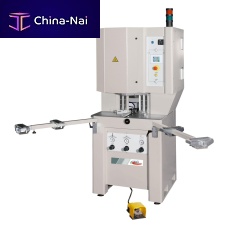 Hot plate welding machine WM1VPLC-controlledfor PVCsingle-head