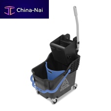 Cleaning trolley Hi-Bak HB1812Rcommercialrecycled plastic
