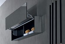 Contemporary bathroom cabinet SHY LIGHT & CUBOwith mirrorwall-mounted