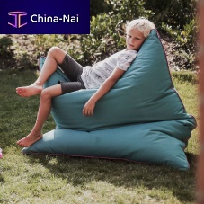 Contemporary bean bag Vago EDO300water-repellent fabricgrayblue