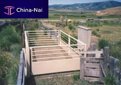 Mechanical scale S series with separate indicatorlivestockfloor