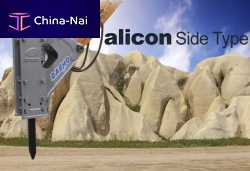 Hydraulic breaker Alicon seriesfor excavatorsvertical