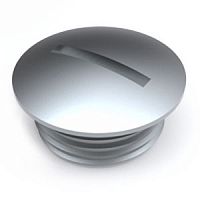 Round plug PRTTthreadedbrasspolystyrene