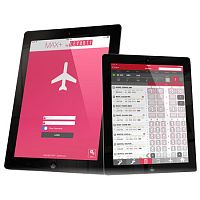 Data management software MAX Airportfor aeronauticsreal-timeiPad