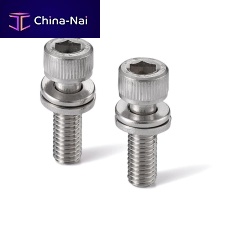 Screw with captive safety washer SVSQLGfasteningventsocket head