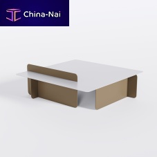 Original design coffee table Bsetaluminumlacquered aluminum basefor hotel
