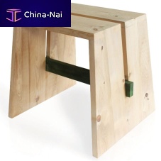 Contemporary stool STACKwoodenstackable
