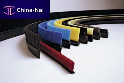 Strip brush Flex-Systemfor wipingfor guidingsealing