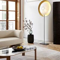 Floor-standing lamp PALANQUINsteelJapanese papercontemporary