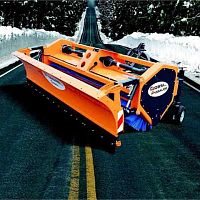 Airport runway sweeper KOMBI 35truck-mounted