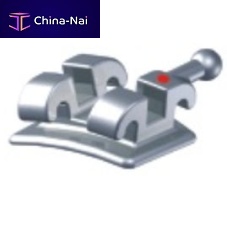 Metal orthodontic bracket Gem series