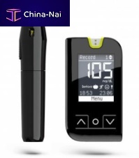 Blood glucose monitor with lancing device mylife Unio
