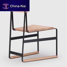 Contemporary chair PIEDMONT #3indooroakwalnut