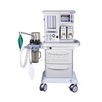 Trolley-mounted veterinary anesthesia workstation AneMax-A4