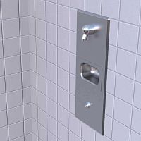 Stainless steel shower PENAL-WARE® : 1741