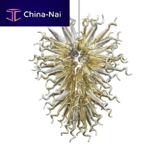 Contemporary chandelier Capriccioblown glassMurano glass12 light