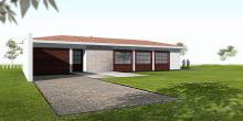 Prefab house CLASScontemporaryconcrete